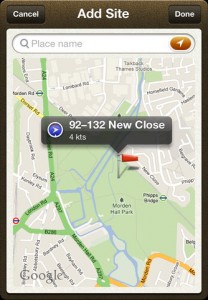 Windsock Screenshot of Dynamic maps