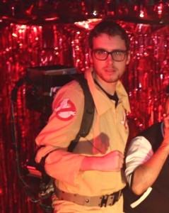 Richard Warrender as a Ghostbuster